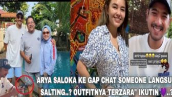 Arya Saloka Auto Salting ke Gap Chat Seseorang hingga Outfit yang Dipakai Ikutin Amanda Manopo?