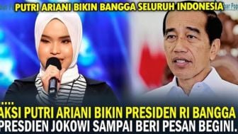 Aksi Putri Ariani di America's Got Talent 2023 Bikin Presiden Jokowi Bangga sampai Beri Pesan Begini