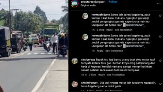 Kronologi Kecelakaan Lalu Lintas antara Truk Pengangkut Gas Elpiji dan Pengendara Motor di Tanjungsari Sumedang