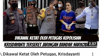 CEK FAKTA: Dikawal Ketat Petugas, Krisdayanti Terseret Jaringan Narkoba, Benarkah?