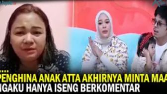 Penghina Ameena Putri Atta Halilintar dan Aurel Hermansyah Nangis Minta Maaf, Ngaku Cuma Iseng Tulis Komentar