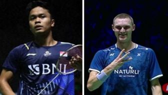 Ginting Kalah dari Viktor Axelsen di Final Tunggal Putra Indonesia Open 2023, Warganet Sebut Lawan 'Bukan Manusia'