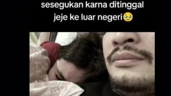 Heboh, Video Syahnaz Nangis Kejer saat Ditinggal Jeje Keluar Negeri, Netizen: teteh punya kepribadian ganda