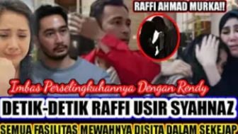 CEK FAKTA: Detik-detik Raffi Ahmad Usir Syahnaz, Semua Fasilitas Mewah Disita Imbas Selingkuh dengan Rendy Kjaernett