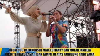 Konser Duo Ratu Bertajuk Reunian, Maia Estianty dan Mulan Jameela Duet Bareng dalam Satu Panggung?