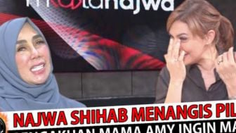 CEK FAKTA: Najwa Shihab Menangis Pilu Lihat Mama Amy Syok Berat, Benarkah?