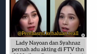 Intip FTV Syahnaz Sadiqah dan Lady Nayoan Sebelum Isu Perselingkuhan Viral, Berperan Sebagai Adik Kakak