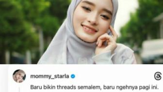 Inara Rusli Bikin Akun Threads, Diduga Kepencet Follow Virgoun: Gaptek membawa prahara