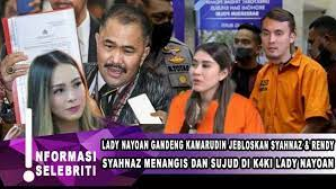 Lady Nayoan Gandeng Pengacara untuk jebloskan Syahnaz Sadiqah Ke Penjara? Begini Faktanya