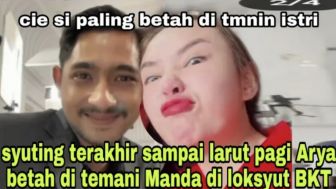 Hari Ini, Syuting Terakhir di Ikatan Cinta, Arya Saloka Betah Ditemani Amanda Manopo sampai Larut Pagi, Benarkah?