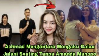 Kehilangan Sosok Amanda Manopo, Achmad Megantara Mengaku Galau Jalani Syuting Cinta Tanpa Karena, Benarkah?