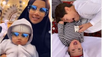 Nikita Unggah Foto Umrah Bersama 2 Anaknya, Netizen: Lolly Nangis di Pojokan