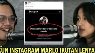 Susul Keisya Levronka, Akun Instagram Marlo Ernesto Mendadak Ikutan Lenyap, Netizen: sedang merasakan...