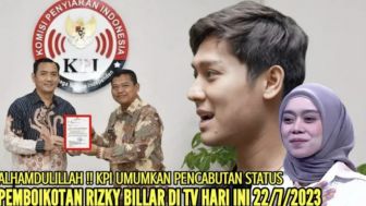 Alhamdulillah, KPI Resmi Umumkan Pencabutan Pemboikotan Rizky Billar di TV Kemarin, Cek Faktanya!