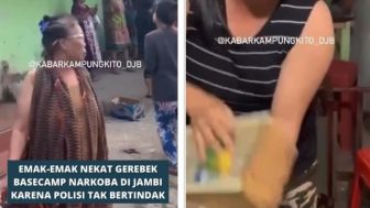 Viral Emak-Emak Gerebek Tempat Narkoba di Jambi, Tunjukkan Sejumlah Barang: Ini Buktinya!