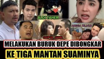 Makin Heboh! Kelakuan Buruk Dewi Perssik Tak Hanya Dibongkar Saiful Jamil, Aldi Taher dan Angga Wijaya Ikut Buka Suara?