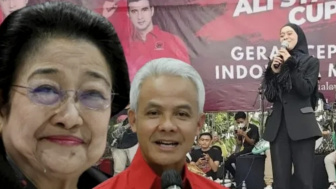 Lesti Kejora Panik Saat Penonton Teriaki Dirinya Calon Wakil Presiden Ganjar Pranowo di Tasikmalaya, Benarkah?