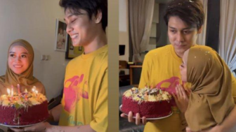 Sederet Momen Romantis dari Rizky Billar untuk Lesti Kejora di Ultah ke-24 Tahun