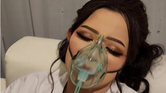 Kondisi Terkini Bella Bonita, Istri Denny Caknan Terbaring Lemas hingga Dibantu Oksigen