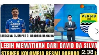 Sakit Hati di Ejek Bobotoh, David Da Silva Belot ke Persebaya, Benarkah?