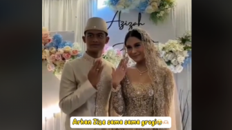 Momen Manis Pratama Arhan Kecup Mesra Azizah Salsha: Pelan-pelan Mas