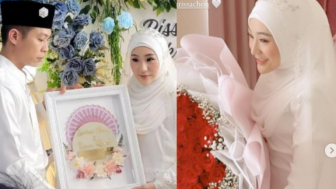 SAH! Larissa Chou Menikah dengan Ikram Rosadi, Ekspresi sang Suami Jadi Sorotan