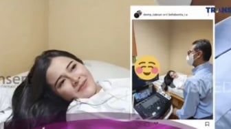 Selamat! Dua Bulan Menikah, Denny Caknan Umumkan Kehamilan Anak Pertama Bella Bonita