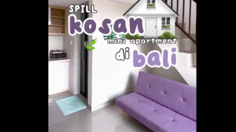 Rekomendasi Kos Ala Apartemen di Bali Super Nyaman 2 Jutaan Per Bulan, Dapat Fasilitas Apa Saja Sih? Yuk Simak