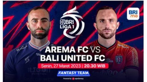 Pertandingan Bri Liga 1 Malam Ini! Berikut Link Live Streaming Arema vs Bali United