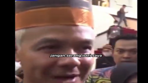 Ganjar Minta Anak dan Istrinya Jangan Diserang, Warganet : Prengas Prenges Sok Ga Merasa Bersalah