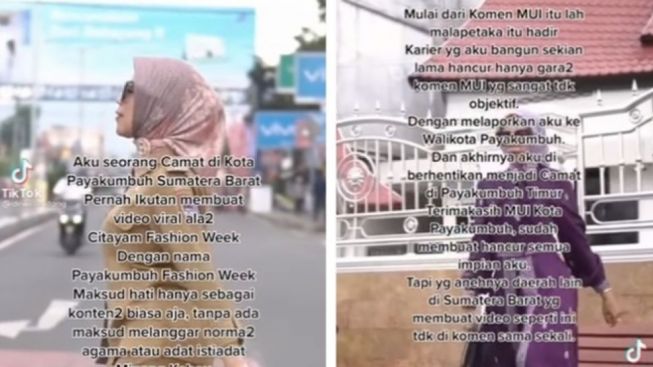 Sial, Camat Ini Dicopot Jabatannya Usai Tiru Gaya Citayam Fashion Week