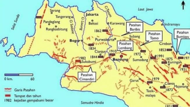 BMKG Sebut Rentetan Gempa Tasikmalaya Dipicu Sesar Aktif