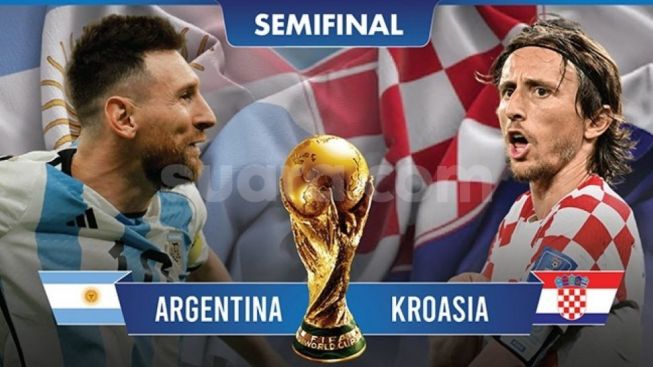 Jadwal Siaran Langsung Semifinal Piala Dunia 2022: Argentina vs Kroasia Dini Hari Nanti