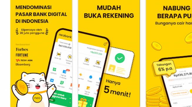 Download Aplikasi Neoplus, Apk Penghasil Uang yang Aman dan Sudah Terdaftar OJK, Caranya Gampang Banget!