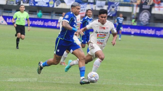 Gol Monumental Pemain Asal Brazil ke Gawang Bhayangkara FC Sukses Amankan Tiga Poin untuk Persib Bandung