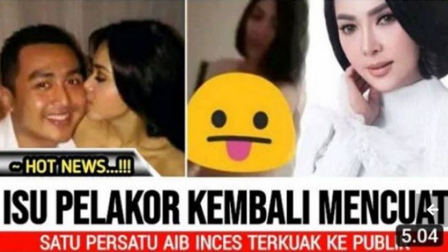 Heboh Isu Syahrini Jadi Pelakor, hingga Bocor Video Syur dan Foto Hot Istri Reino Barack, Cek Faktanya Disini