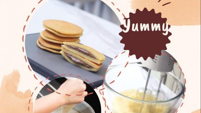 Mudah dan Cepat! Membuat Dorayaki Selembut Beli di Minimarket