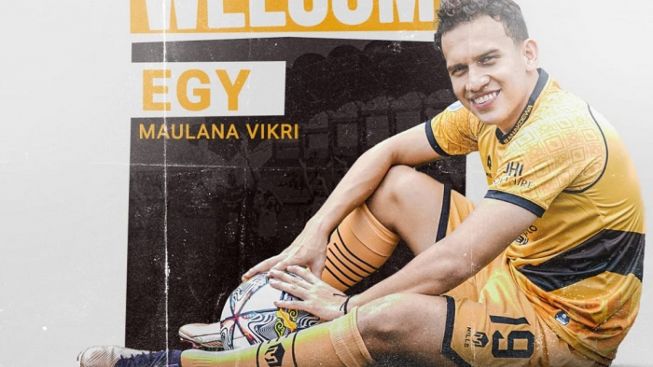 Egy Maulana Vikri Resmi Diperkenalkan Dewa United