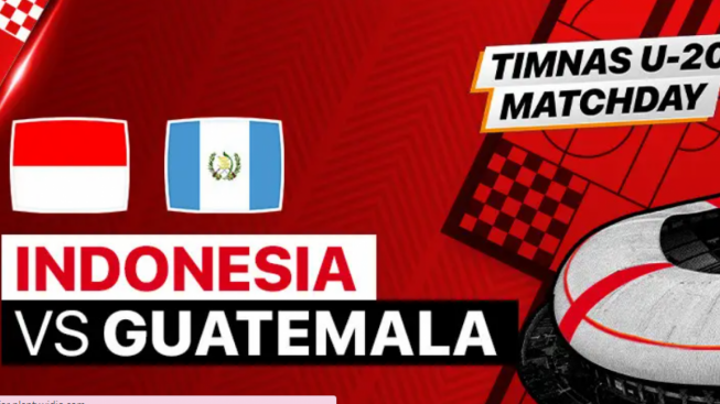 Jadwal dan Link Live Streaming Mini Turnamen Indonesia U20 vs Guatemala U20 Hari ini