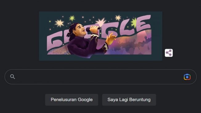 Google Doodle Hari Ini Kenang Didi Kempot sang Bapak Patah Hati
