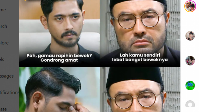 Jokes Arya Saloka dan Papa Surya Bikin Ngakak : Duda - duda Ikatan Cinta Bahas ini Usai Ditinggal Mama Sarah dan Amanda Manopo, Kurang Nino