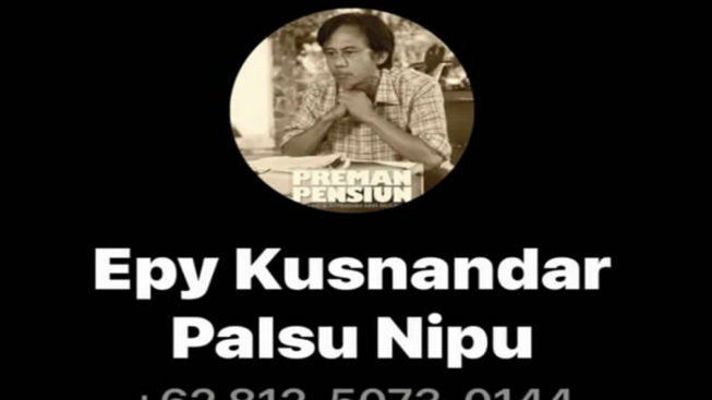 Dicatut Penipu, 'Kang Mus' Epy Kusnandar : Waspadalah! Kata Netizen, Jangan Macam-Macam Sama Legenda!