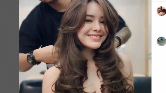 'Belahan Dada' Amanda Manopo Terlihat ketika Rambut Terangkat, Pamer Apa Manda, Rambut atau Bagian Tubuh?