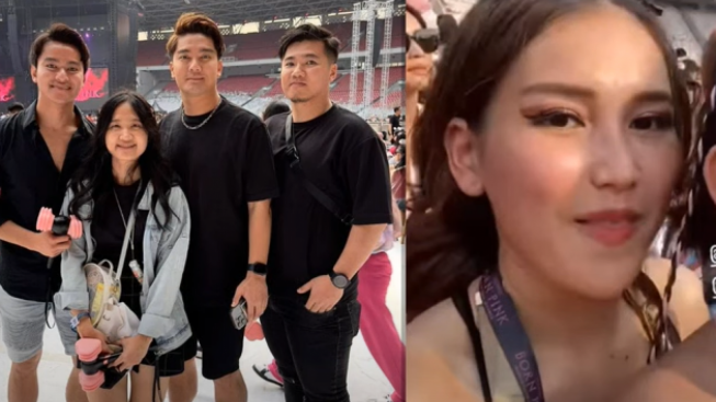 Boy William Diam-diam Kepergok Susul Ayu Ting Ting Nonton Konser BLACKPINK Day 2 ?