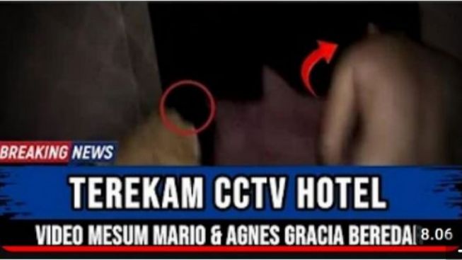 Cek Fakta: Viral Video Syur Mario Dendy dan AG Saat Melakukan Aksi Dewasa di Hotel Beredar, Benarkah?