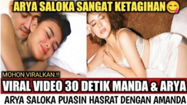 Cek Fakta: Bocor! Video Panas 30 Detik Amanda Manopo dengan Arya Saloka di Atas Ranjang hingga Ketagihan, Benarkah?