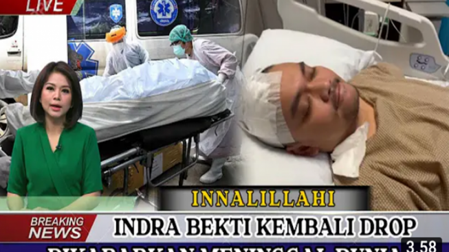 CEK FAKTA : Breaking News, Inalillahi...Indra Bekti Meninggal Dunia, Benarkah?