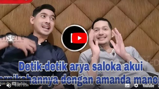 Cek Fakta: Live Insert Evans Sanders Bongkar Soal Pernikahan Arya Saloka dan Amanda Manopo??