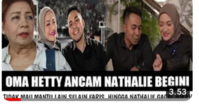 CEK FAKTA: Oma Hetty Tak Mau Mantu Selain Faris Hingga Nathalie Holscher Gagal Nikah, Benarkah?