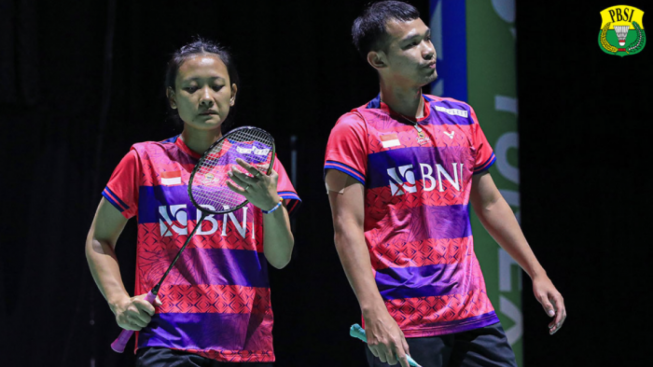 Swiss Open 2023: Pasangan Rinov/Pitha Harus Mundur di Babak Perempat Final dengan Status Retired